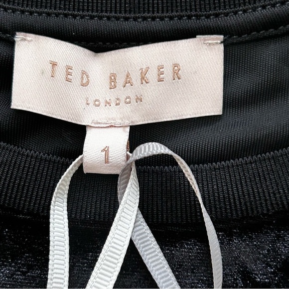 Ted Baker London Hilby Velvet Short Sleeve Tee - Picture 7 of 13